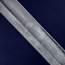 British 1845 Pattern Military Store Department Officers Sword, Col Herbert James Mills 37